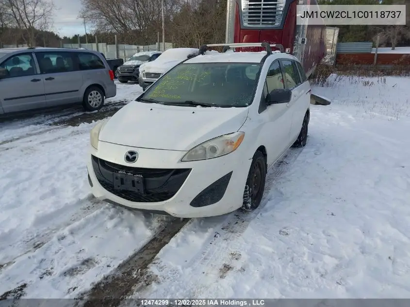 JM1CW2CL1C0118737 2012 Mazda Mazda5 Gs
