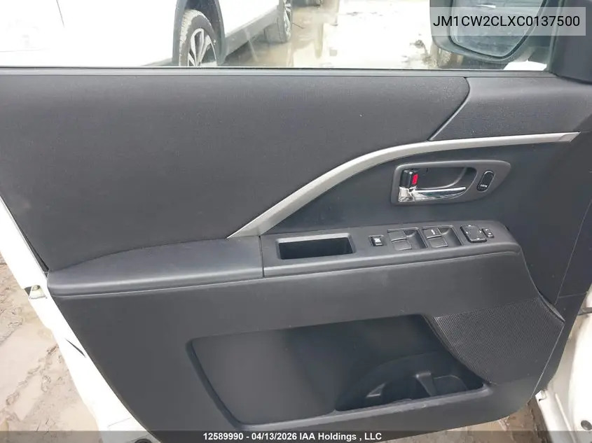 2012 Mazda Mazda5 Gs VIN: JM1CW2CLXC0137500 Lot: 12589990