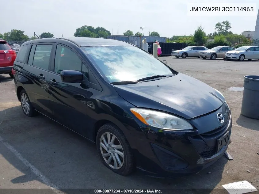 JM1CW2BL3C0114965 2012 Mazda Mazda5 Sport