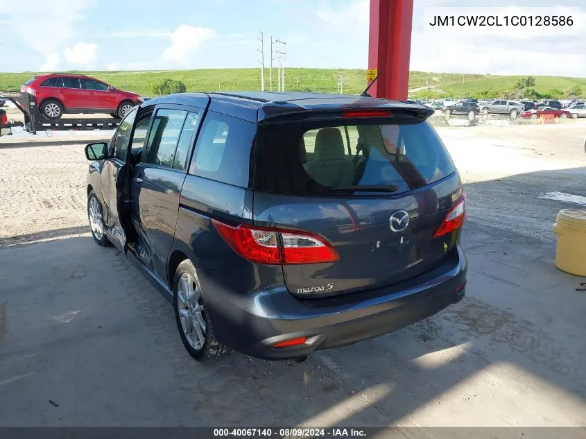 JM1CW2CL1C0128586 2012 Mazda Mazda5 Touring