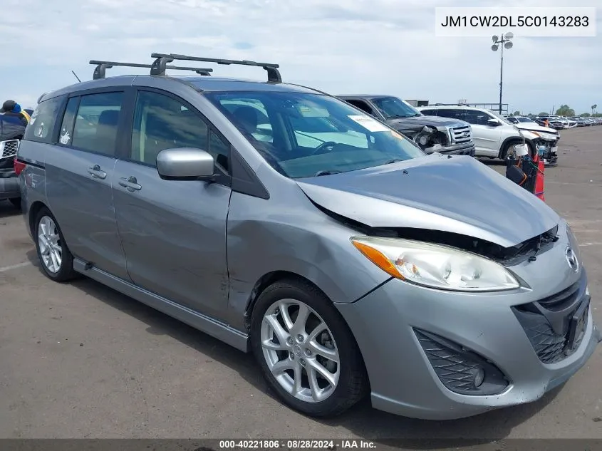 JM1CW2DL5C0143283 2012 Mazda Mazda5 Grand Touring