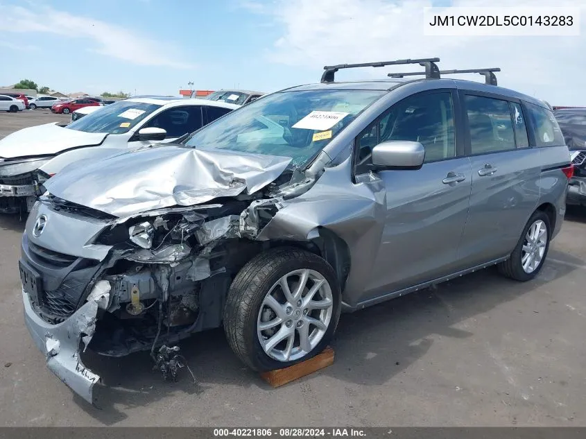 JM1CW2DL5C0143283 2012 Mazda Mazda5 Grand Touring