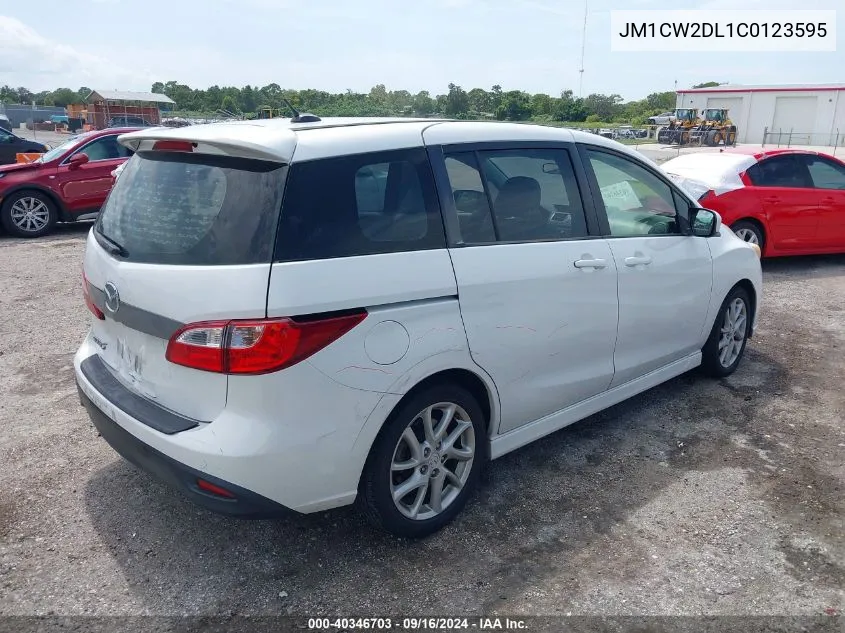 JM1CW2DL1C0123595 2012 Mazda Mazda5 Grand Touring