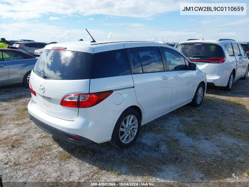 2012 Mazda Mazda5 Sport VIN: JM1CW2BL9C0110659 Lot: 40501966