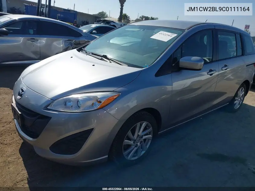 2012 Mazda Mazda5 Sport VIN: JM1CW2BL9C0111164 Lot: 45322564