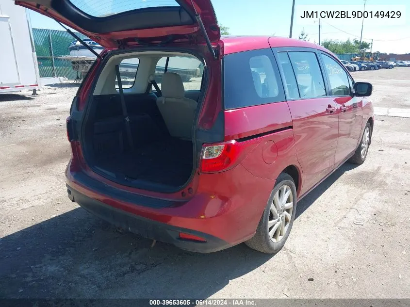 JM1CW2BL9D0149429 2013 Mazda Mazda5 Sport