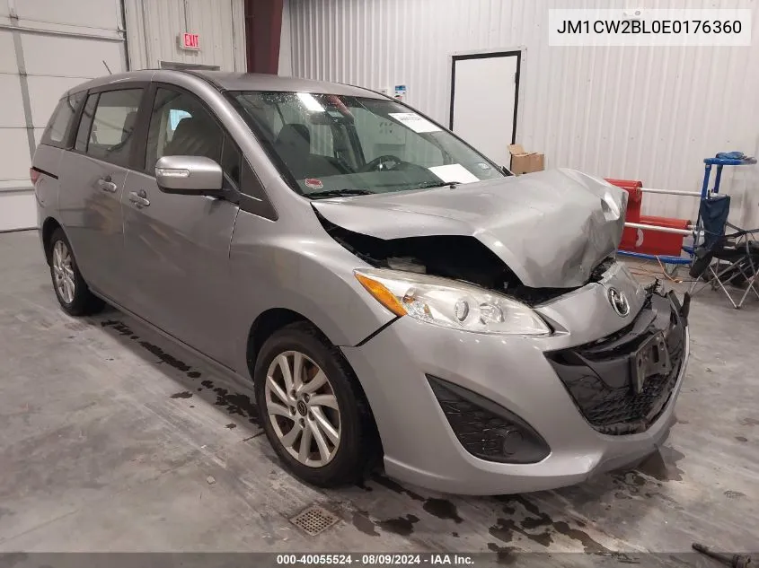 JM1CW2BL0E0176360 2014 Mazda Mazda5 Sport