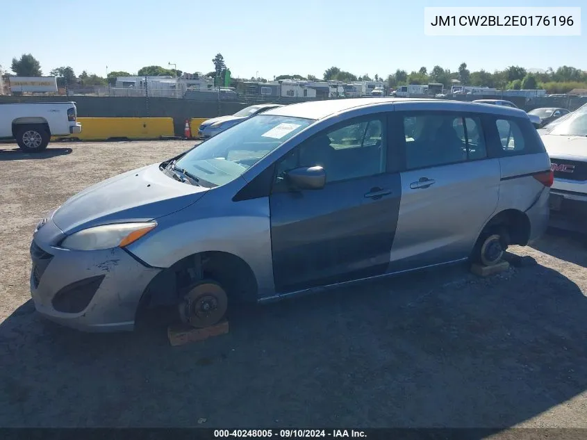 JM1CW2BL2E0176196 2014 Mazda Mazda5 Sport