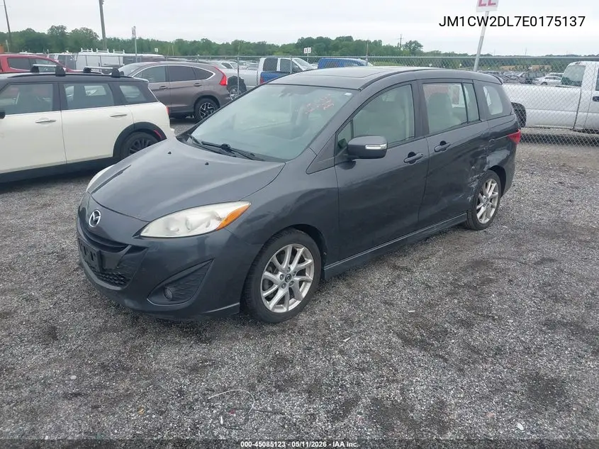 2014 Mazda Mazda5 Grand Touring VIN: JM1CW2DL7E0175137 Lot: 45085123