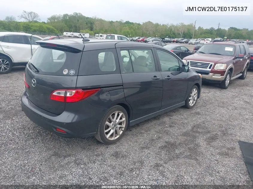 2014 Mazda Mazda5 Grand Touring VIN: JM1CW2DL7E0175137 Lot: 45085123
