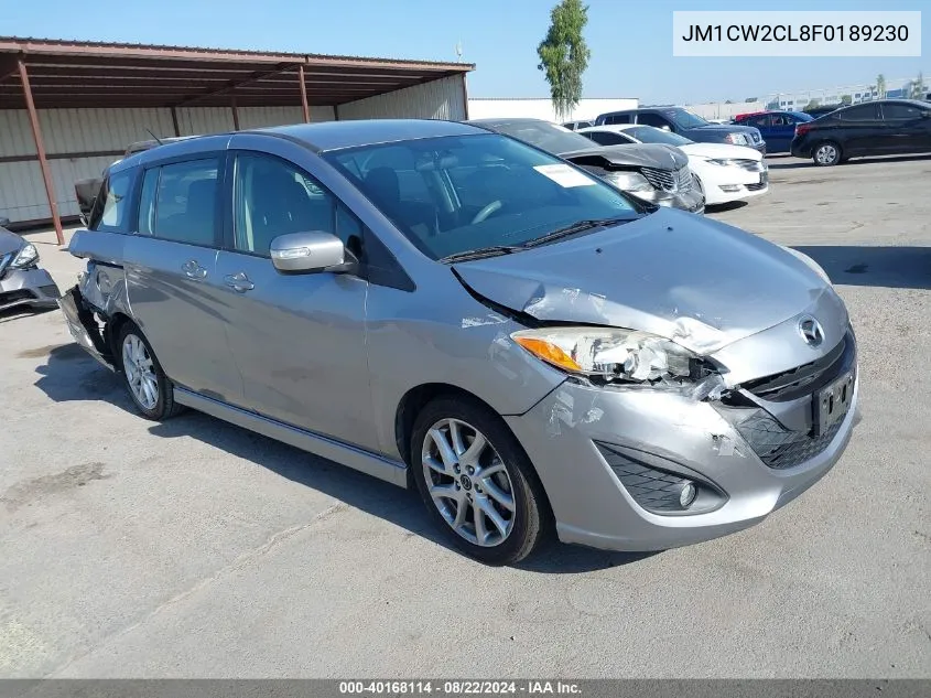 JM1CW2CL8F0189230 2015 Mazda Mazda5 Touring