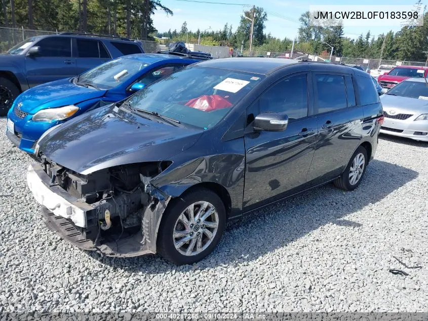 JM1CW2BL0F0183598 2015 Mazda Mazda5 Sport