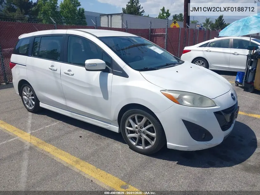 2015 Mazda Mazda5 Touring VIN: JM1CW2CLXF0188712 Lot: 45019929