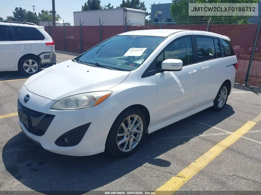 2015 Mazda Mazda5 Touring VIN: JM1CW2CLXF0188712 Lot: 45019929