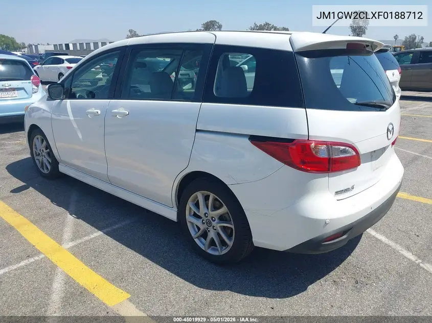 2015 Mazda Mazda5 Touring VIN: JM1CW2CLXF0188712 Lot: 45019929