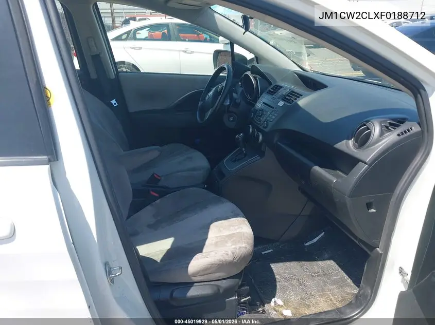 2015 Mazda Mazda5 Touring VIN: JM1CW2CLXF0188712 Lot: 45019929
