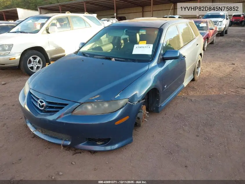 1YVHP82D845N75852 2004 Mazda Mazda6 S