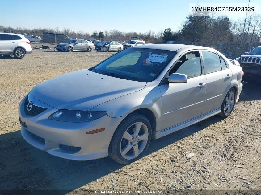 2005 Mazda Mazda6 I Sport VIN: 1YVHP84C755M23339 Lot: 41447773