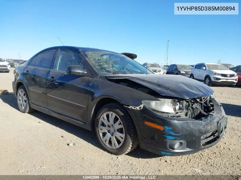 1YVHP85D385M00894 2008 Mazda Mazda6 Gs-V6/Gt-V6