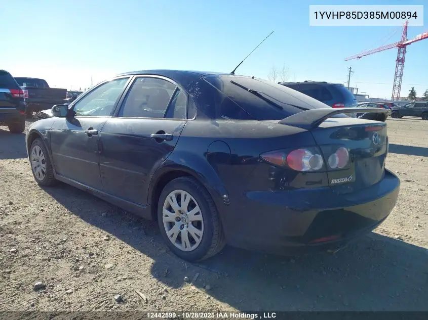 1YVHP85D385M00894 2008 Mazda Mazda6 Gs-V6/Gt-V6