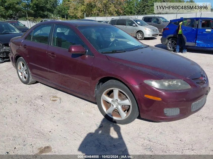 1YVHP80C485M43896 2008 Mazda Mazda6 I Sport Ve