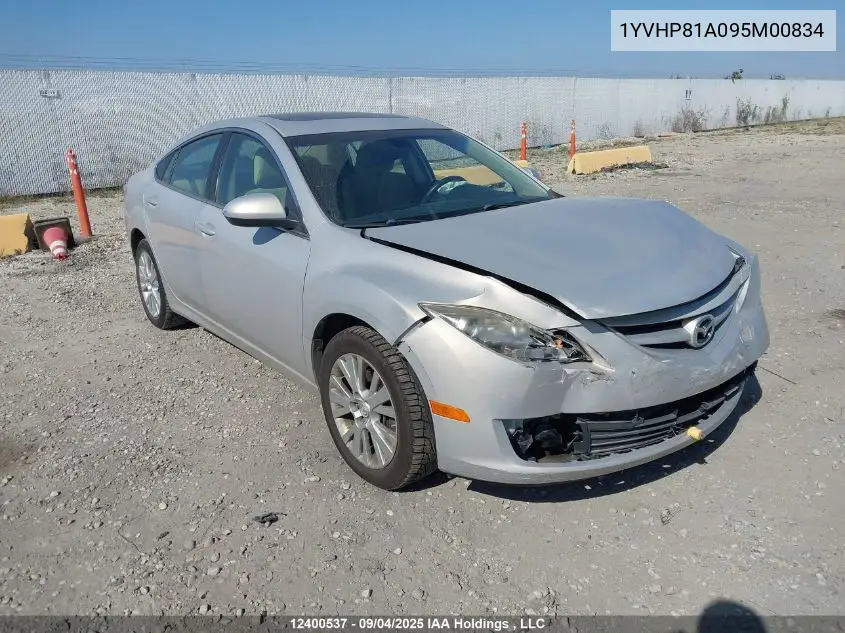 1YVHP81A095M00834 2009 Mazda 6 I