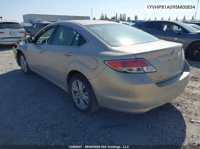 1YVHP81A095M00834 2009 Mazda 6 I