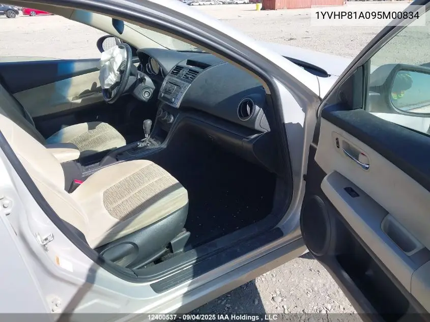 1YVHP81A095M00834 2009 Mazda 6 I
