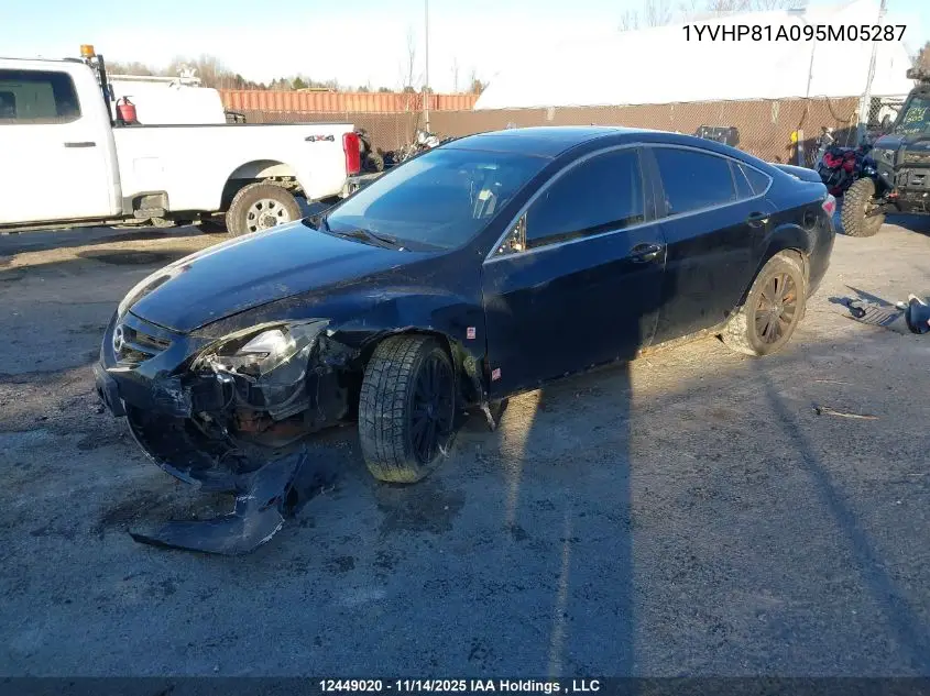 1YVHP81A095M05287 2009 Mazda Mazda6 Gs-I4