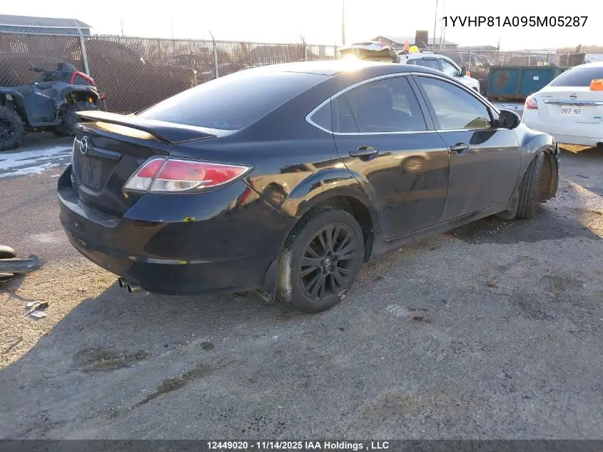 1YVHP81A095M05287 2009 Mazda Mazda6 Gs-I4