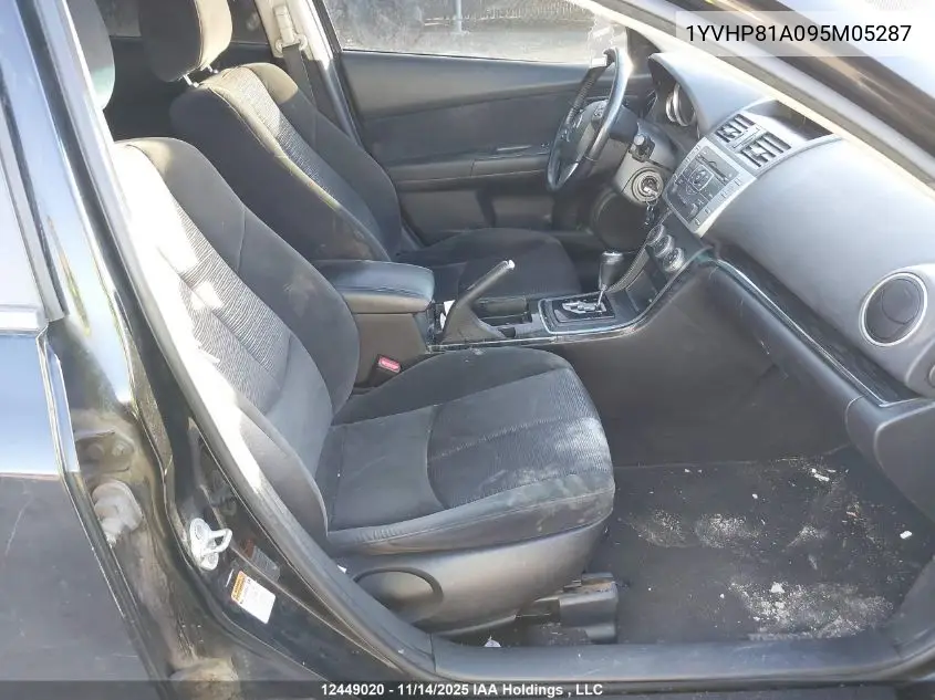 1YVHP81A095M05287 2009 Mazda Mazda6 Gs-I4