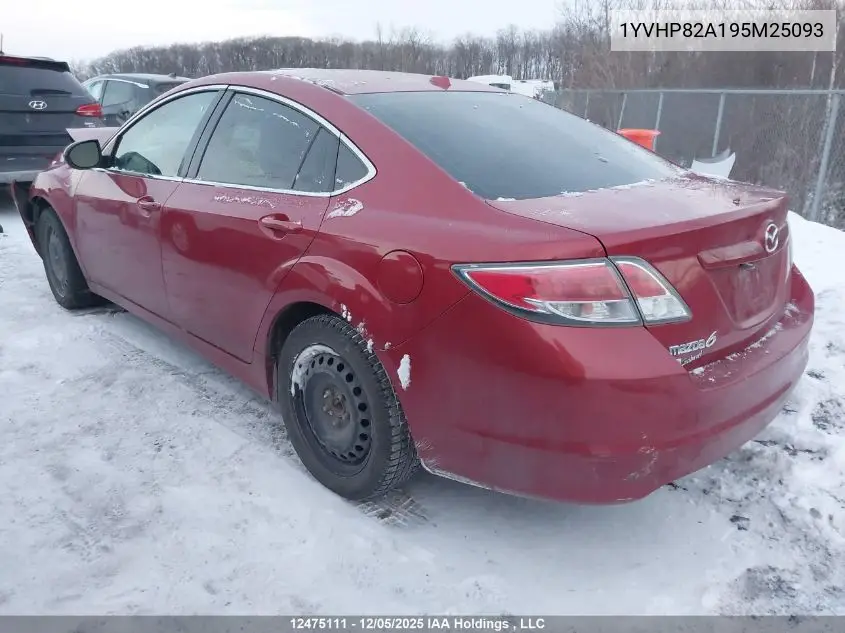 1YVHP82A195M25093 2009 Mazda Mazda6
