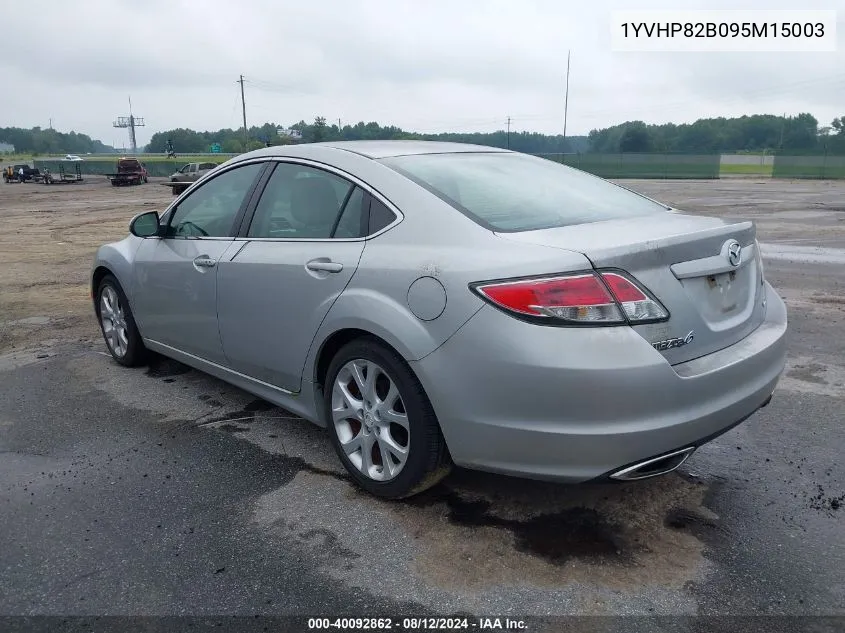 1YVHP82B095M15003 2009 Mazda Mazda6 S Touring