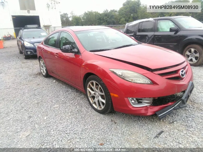 1YVHP82B495M08930 2009 Mazda Mazda6 S Touring