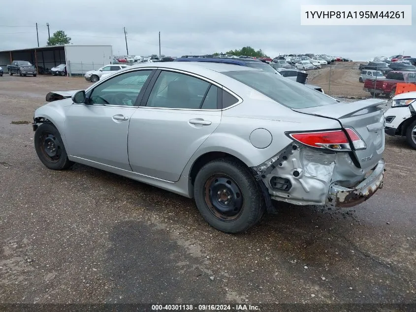 1YVHP81A195M44261 2009 Mazda Mazda6 I Sport