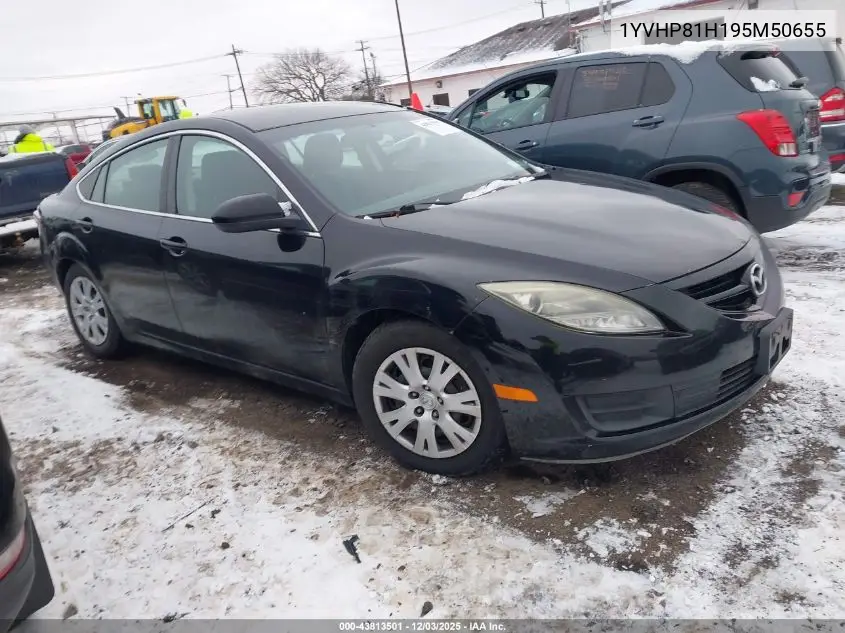 1YVHP81H195M50655 2009 Mazda Mazda6 I Sport
