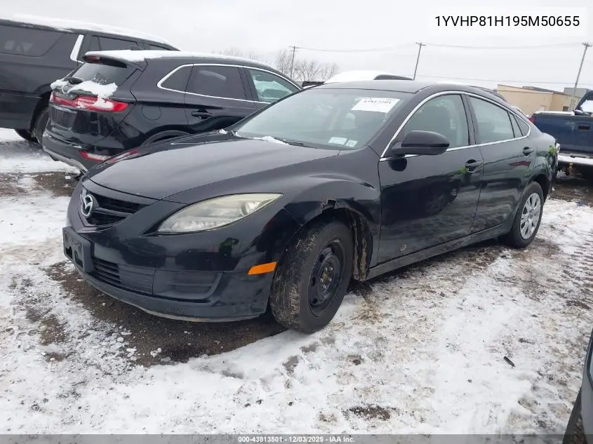1YVHP81H195M50655 2009 Mazda Mazda6 I Sport