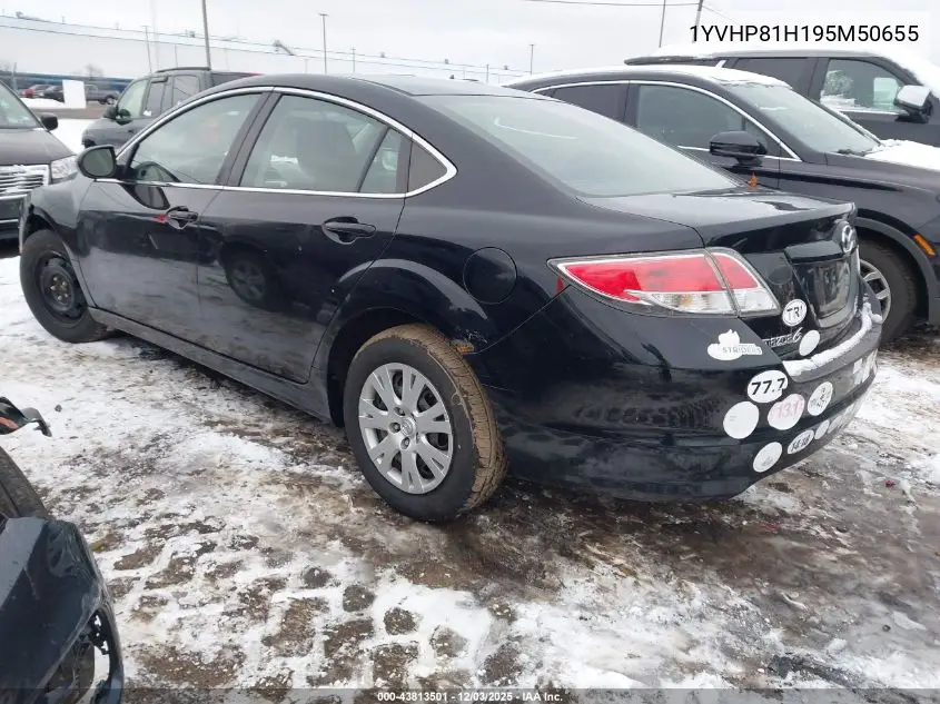 1YVHP81H195M50655 2009 Mazda Mazda6 I Sport