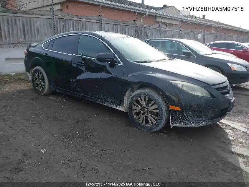 1YVHZ8BH0A5M07518 2010 Mazda Mazda6 Gs-I4