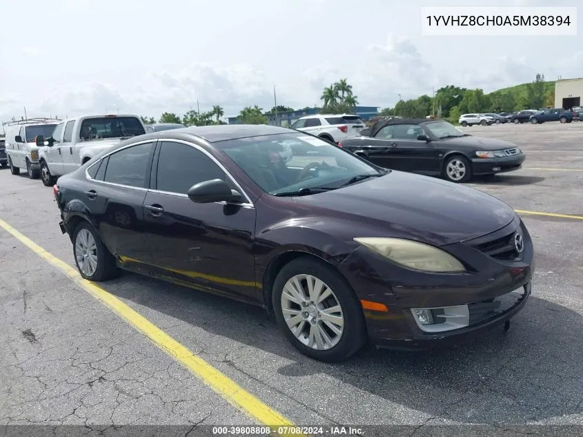 1YVHZ8CH0A5M38394 2010 Mazda Mazda6 I Touring