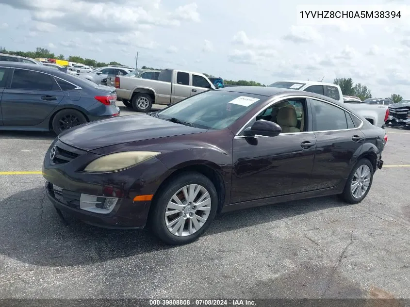 1YVHZ8CH0A5M38394 2010 Mazda Mazda6 I Touring