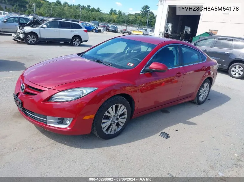 1YVHZ8CH8A5M54178 2010 Mazda Mazda6 I Touring