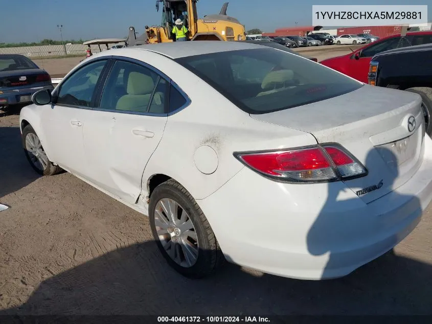 1YVHZ8CHXA5M29881 2010 Mazda 6 I