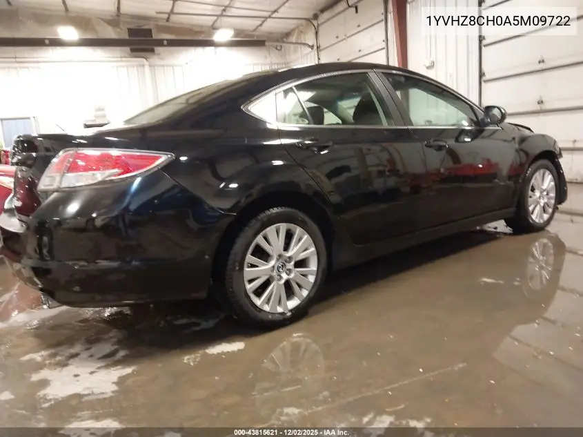 1YVHZ8CH0A5M09722 2010 Mazda Mazda6 I Touring Plus