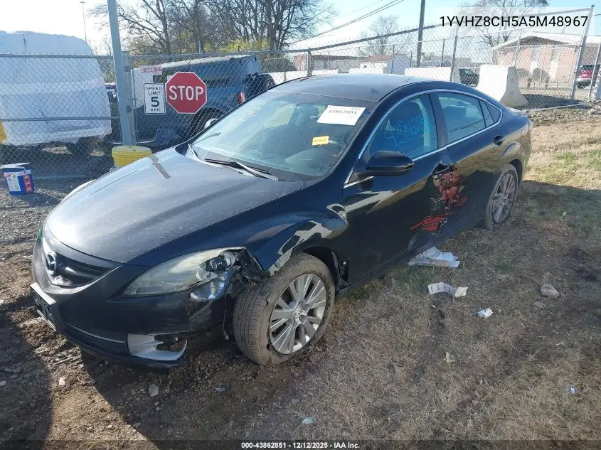 1YVHZ8CH5A5M48967 2010 Mazda Mazda6 I Touring Plus