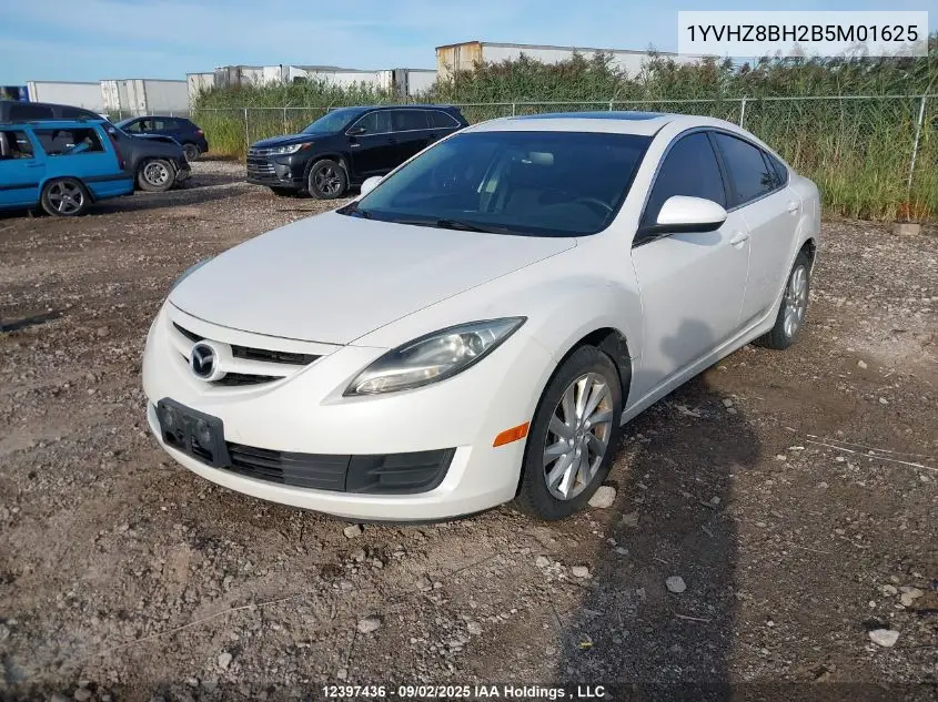 1YVHZ8BH2B5M01625 2011 Mazda 6 I