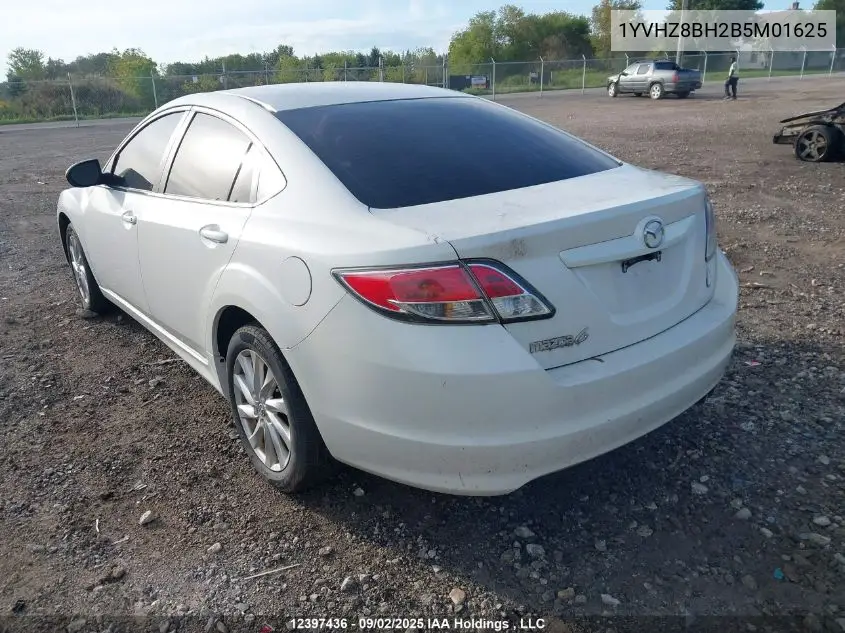 1YVHZ8BH2B5M01625 2011 Mazda 6 I