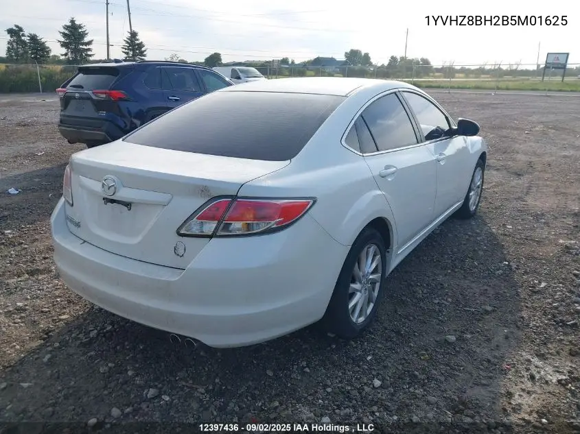 1YVHZ8BH2B5M01625 2011 Mazda 6 I