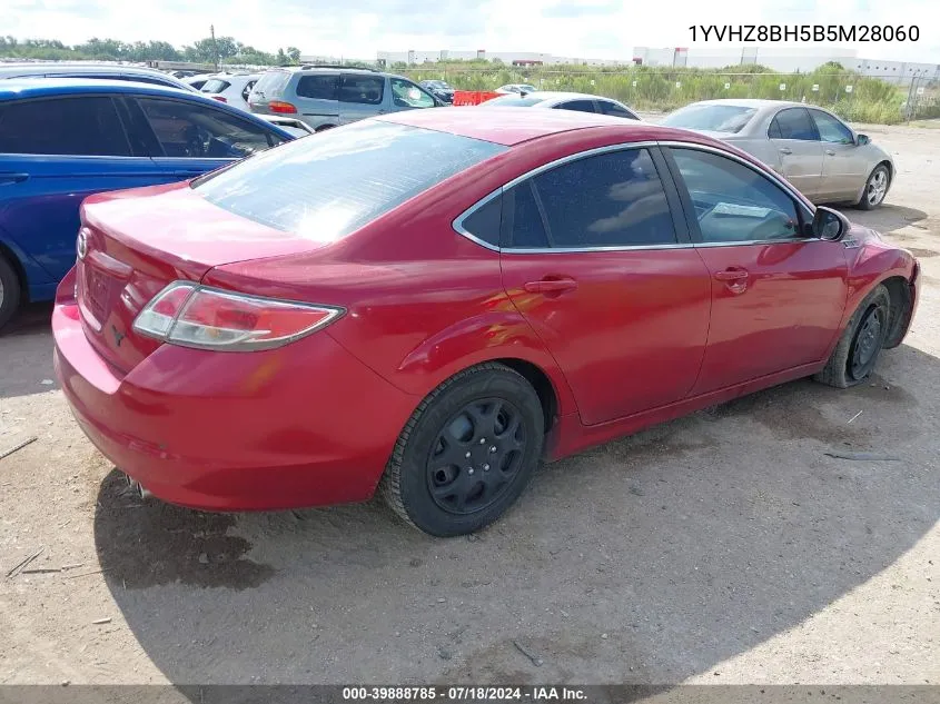 1YVHZ8BH5B5M28060 2011 Mazda Mazda6 I Sport