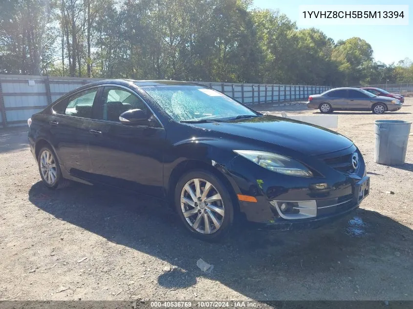 1YVHZ8CH5B5M13394 2011 Mazda Mazda6 I Touring Plus